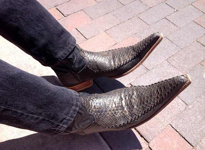 mens western shoes