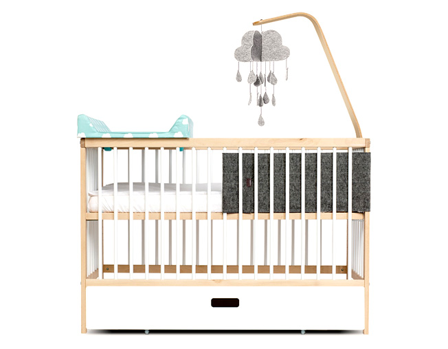 mini cot bed rather 