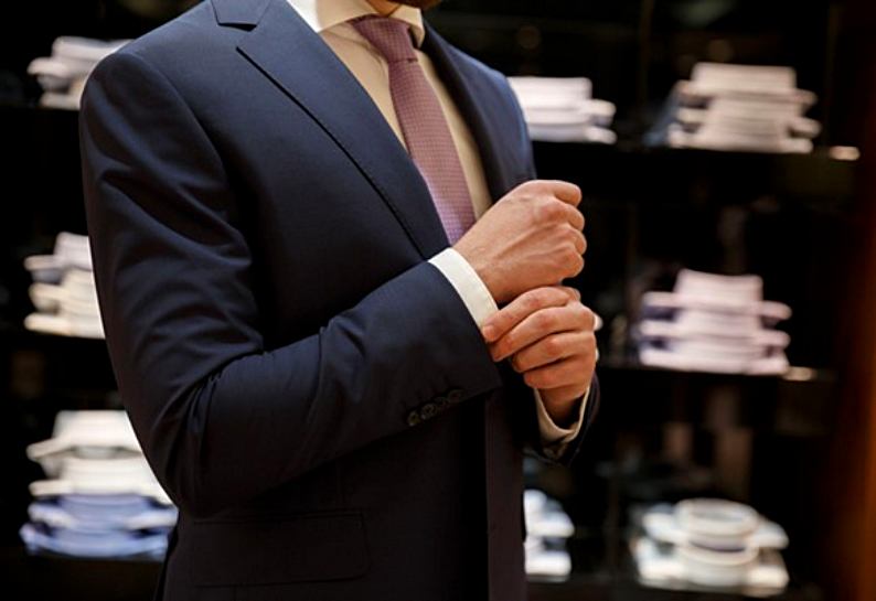 Suit tailored elegance